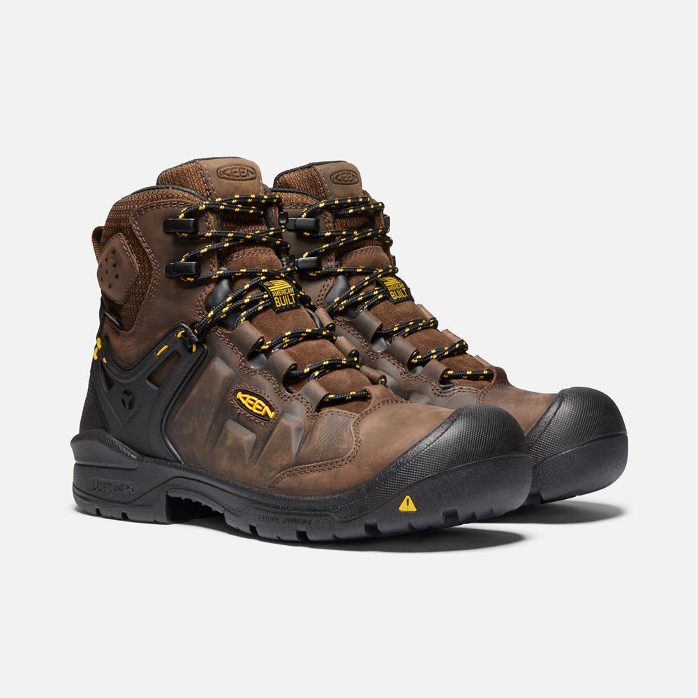 Keen Trekking Bot Erkek Kahverengi - Dover 6\" Wp (Carbon-Fiber Toe) - Türkiye TGSY07425